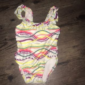 One piece bathing suit